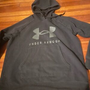 Black Under Amour Hoodie- Med